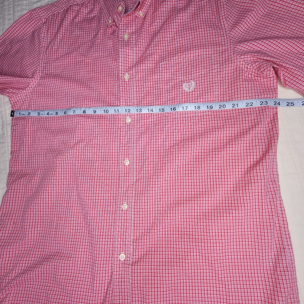 Men's Chaps Button Down Top Large - image 4